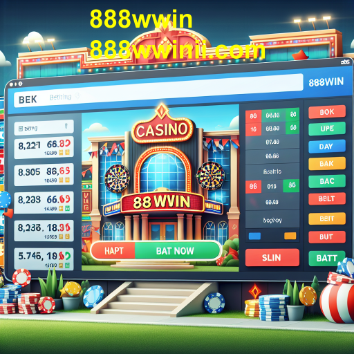 Apostas no 888wwin: A Emoção do Jogo Online